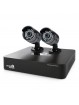 Kit CCTV cableado 720P Smart HD, 8 canales + 2 cámaras + Disco Duro 1TB-0