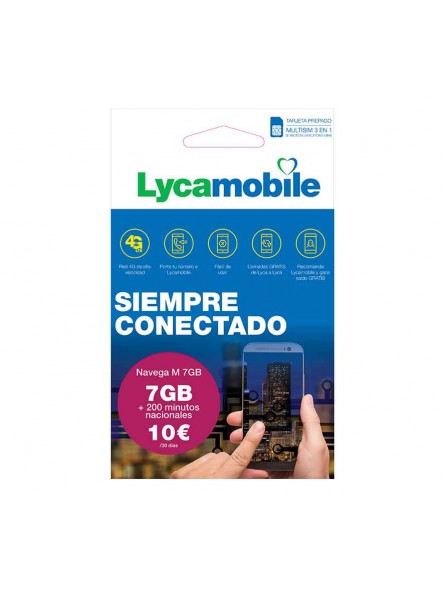 Navega M Carte SIM Prépayé Lycamobile-ppal