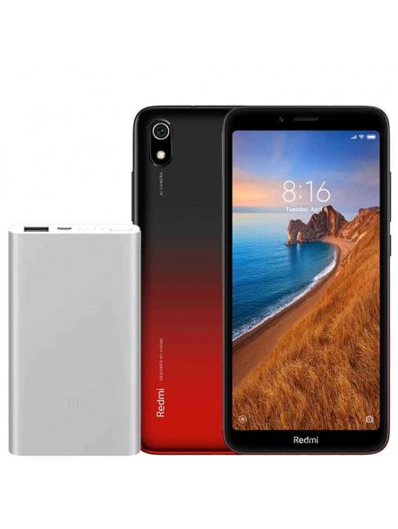 Kit Xiaomi Redmi 7A 2GB/32GB + Xiaomi Mi Power bank 2 5000mAh-ppal