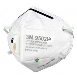 3M Mascarilla protectora desechable 9502V+ (KN95) - Pack 25 unidades
