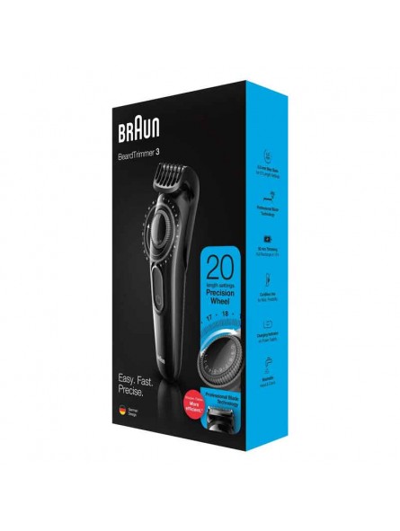 Tondeuse électrique Barbe et Cheveux Braun BT3222-ppal