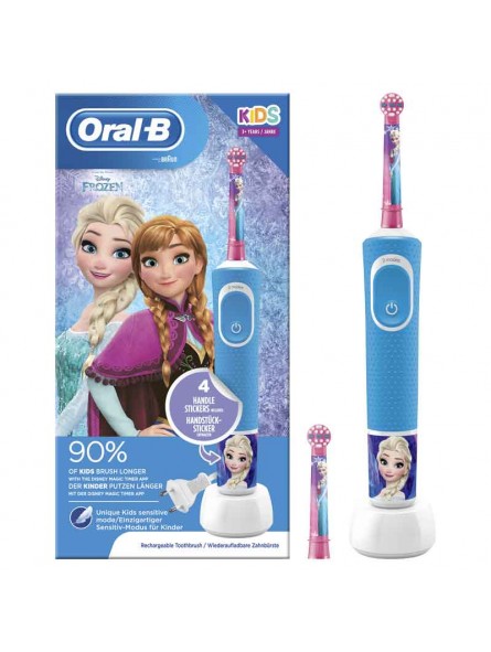 Cepillo de dientes eléctrico para niños Oral-B Vitality KIDS de Frozen Plus Box-ppal