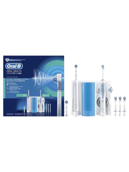 Oral-B Mundpflegestation: Elektrische Zahnbürste PRO 900 + Oxyjet Mundspülung-ppal