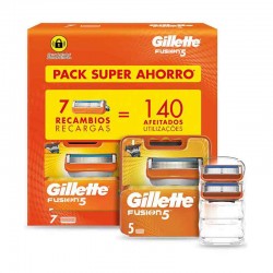Refill Razor Blades for Gillette Fusion 5 Pack 7 units