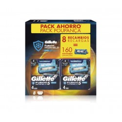 Lames de recharges Rasoir Gillette Fusion 5 Proshield Chill 8 unités