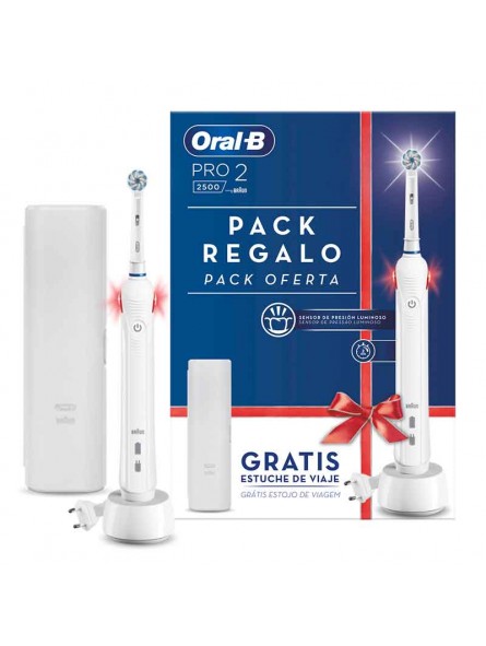 Rechargeable Electric Toothbrush Oral-B PRO 2 2500-ppal