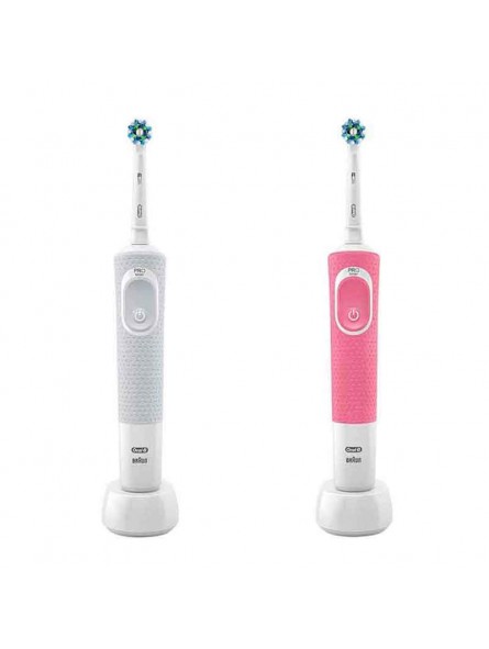 Oral-B Vitality 100 CrossAction - Confezione 2 Spazzolini Elettrici Ricaricabili-ppal