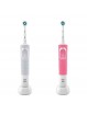 Oral-B Vitality 100 CrossAction - 2 Pack Rechargeable Electric Toothbrushes-0