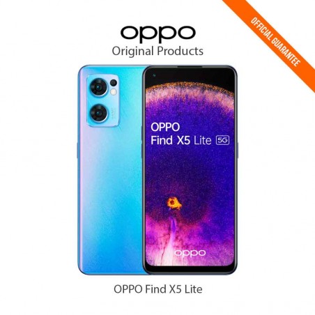 Smartphone OPPO Find X5 Lite (6.43'' - 8 GB - 256 GB - Azul)