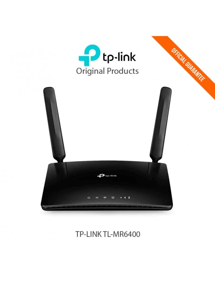 TL-MR6400 Routeur & Modem 3G/4G LTE Wi-Fi 300 Mbps Sim sans fil