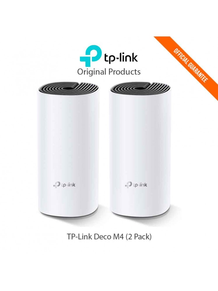 TP-Link Deco M4 Pack 2 Puntos de Acceso WiFi Doble Banda AC1200