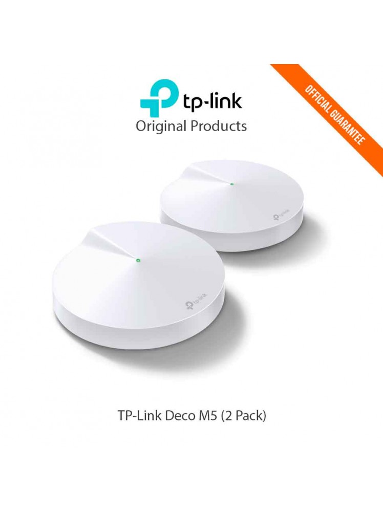  TP-Link Deco Mesh WiFi System(Deco M5) –Up to 5,500 sq
