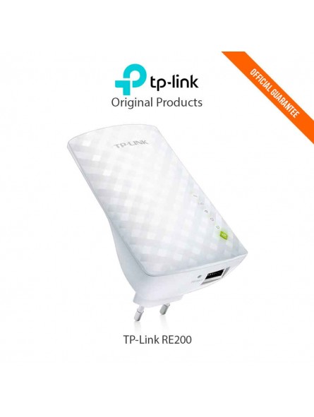 Dual band WiFi Range Extender TP-Link RE200-ppal