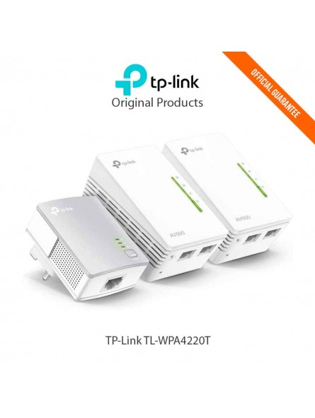 Kit Powerline Extenseur CPL Universel TP-Link TL-WPA4220T-ppal