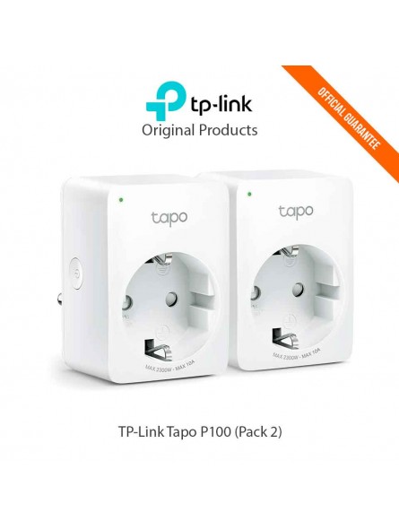 Mini Enchufe Inteligente TP-Link Tapo P100 (Pack 2 ud)-ppal