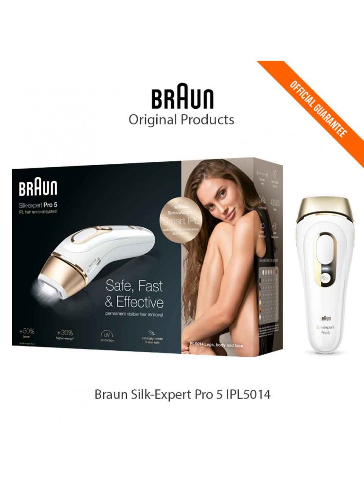 Depiladora Braun Silk Expert Pro 5 IPL5014 - Blanca