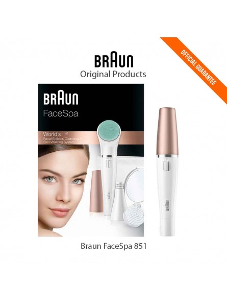 Depiladora facial Braun FaceSpa 851-ppal
