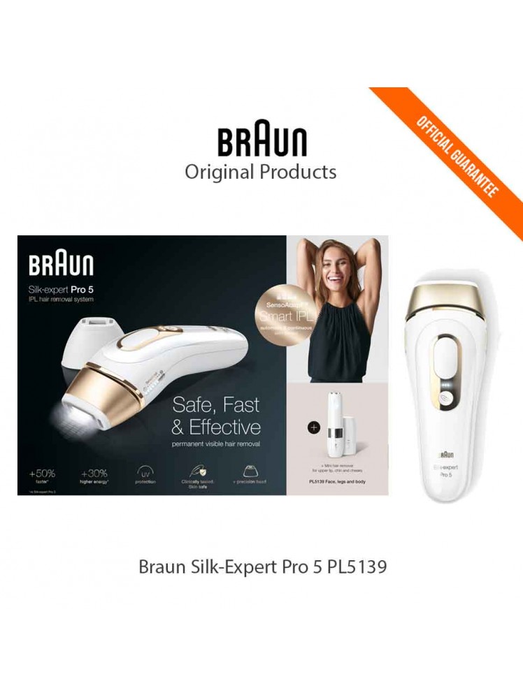 Buy Pulsed Light Epilator Braun Silk-expert Pro 5 IPL5139 - best price