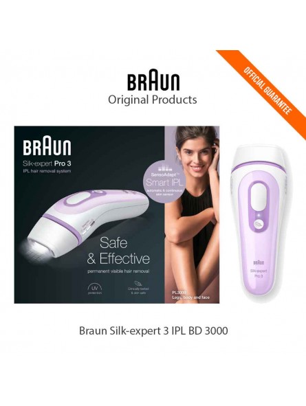 Braun Silk-expert 3 IPL BD 3000 Pulsed Light Epilator-ppal