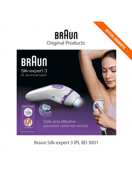Braun Silk-expert 3 IPL BD 3001 Pulsed Light Epilator-ppal