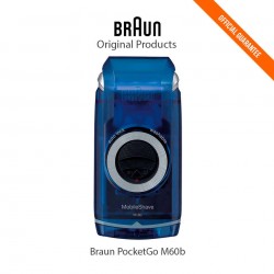 Afeitadora portátil Braun PocketGo M60b