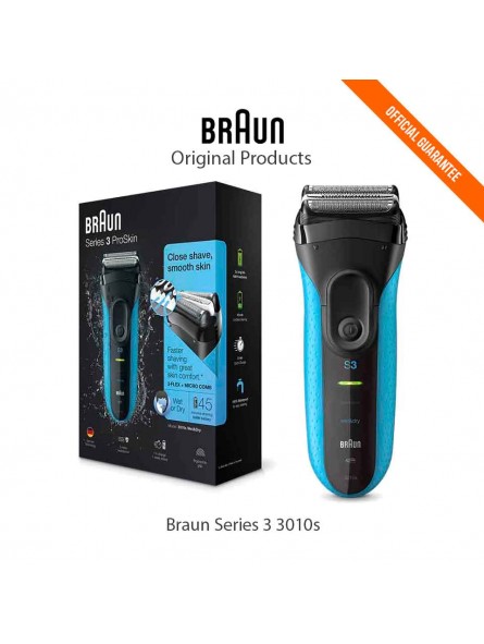 Rasoir électrique Braun Series 3 3010s Wet & Dry-ppal