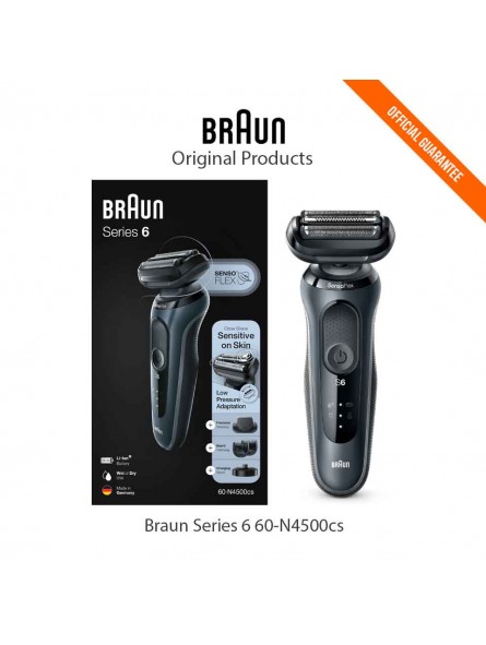 Braun Series 6 Rechargeable Electric Shaver 60-N4500cs-ppal