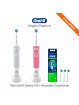 Oral-B Vitality 100 CrossAction - Confezione 2 Spazzolini Elettrici Ricaricabili-1