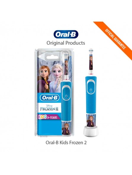 Brosse à dents électrique pour enfants Oral-B Kids La Reine des neiges 2-ppal