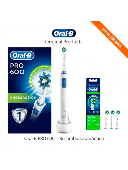 Cepillo Eléctrico Oral-B PRO 600 CrossAction-ppal