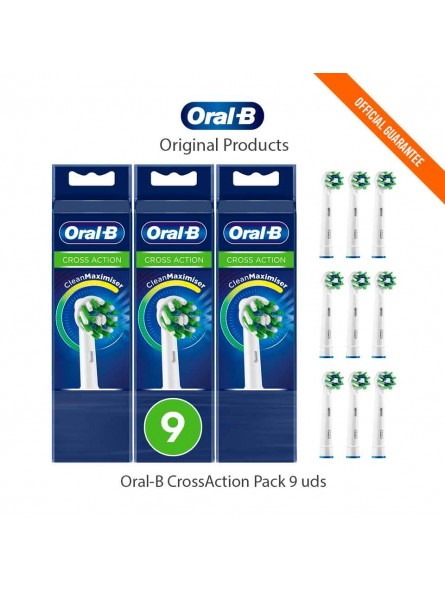 Cabezales de recambio Oral-B CrossAction-ppal