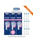 Replacement Toothbrush Heads Oral-B Sensitive Clean