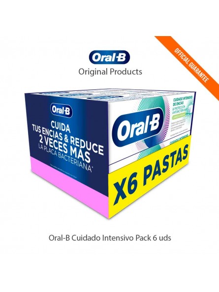 Pasta de dientes Oral B Cuidado Intensivo & Protección Antibacteriana-ppal