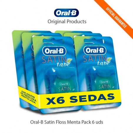 Comprar Hilo Dental Oral-B Satin Floss Menta