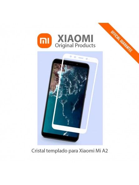 Cristal templado oficial para Mi A2 de Xiaomi-ppal