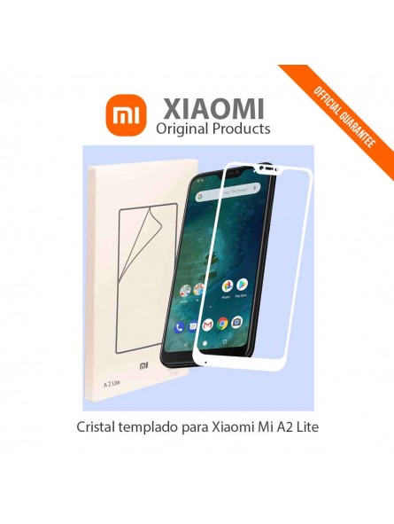 Cristal templado oficial para Mi A2 Lite de Xiaomi-ppal