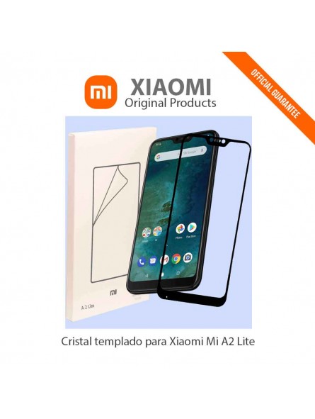 Cristal templado oficial para Mi A2 Lite de Xiaomi-ppal