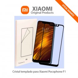 Cristal templado oficial para Pocophone F1 de Xiaomi