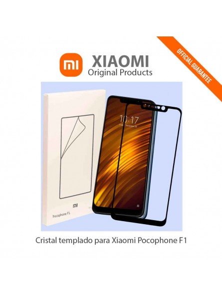 Cristal templado oficial para Pocophone F1 de Xiaomi-ppal