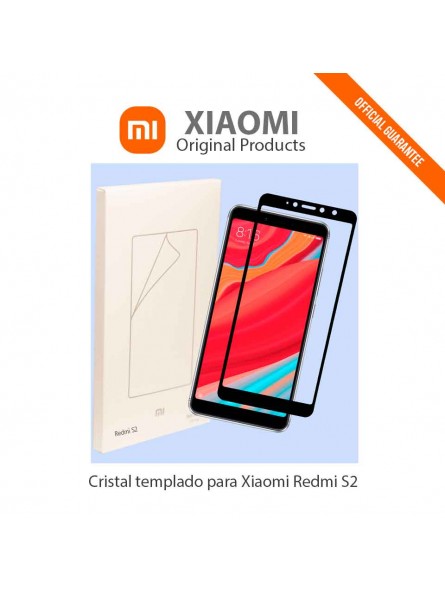 Cristal templado oficial para Redmi S2 de Xiaomi-ppal