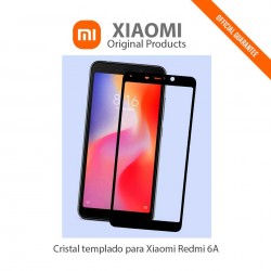 Cristal templado oficial para Redmi 6A de Xiaomi
