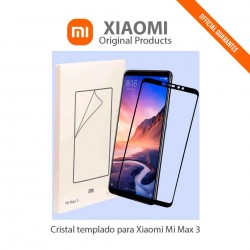 Cristal templado oficial para Mi Max 3 de Xiaomi