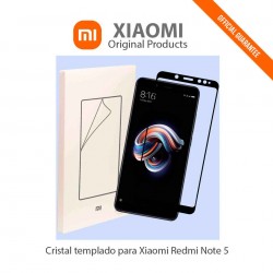 Cristal templado oficial para Redmi Note 5 de Xiaomi