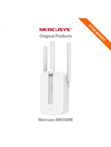 Point d'accès & Routeur Wi-Fi MERCUSYS 300 Mbps - Blanc
