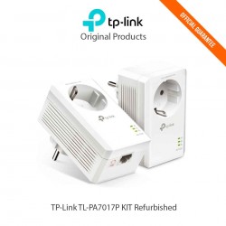 TP-Link TL-PA7017P KIT Powerline Adapter with Built-in Plug Refurbished