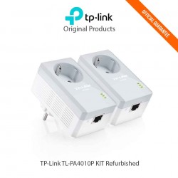 Adaptador Powerline TP-Link TL-PA4010P KIT con enchufe incorporado Reacondicionado