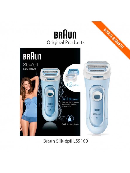 Rasoir féminin Braun Silk-épil LS5160-ppal