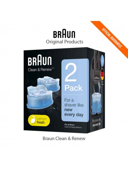 Cartouches Braun Clean & Renew-ppal