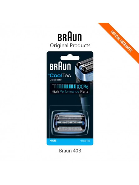 Pièces de rechange pour rasoir électrique Braun 40B-ppal