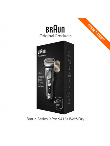 Rechargeable Electric Shaver Braun Series 9 Pro 9415s Wet&Dry-ppal